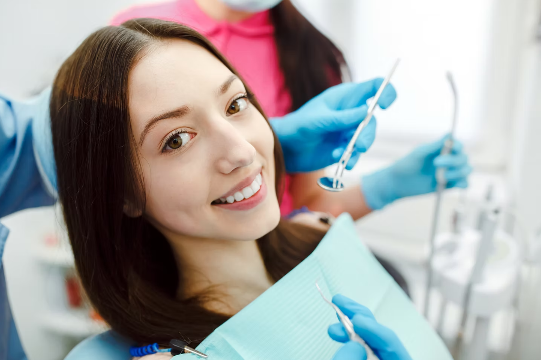 Happy patient